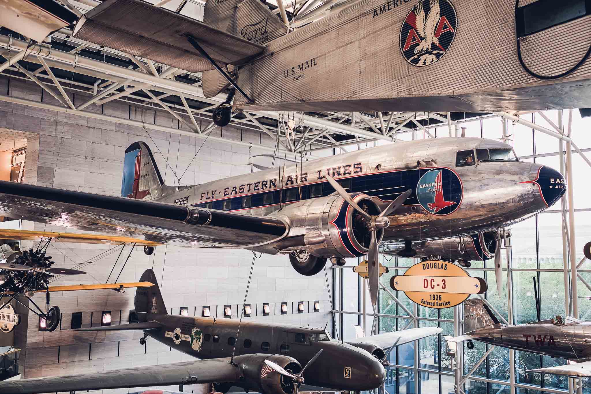 Smithsonian Air and Space Museum on a Washington DC class trip